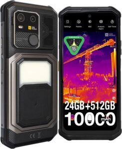 AGM G3 Pro Flagship Rugged Phone, 512x384 25fps Thermal Camera, 24GB+512GB