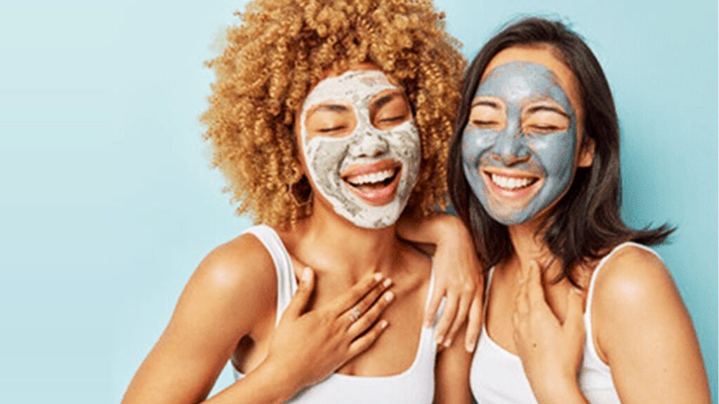 Glowy skincare